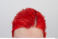  Groom references Lady Winters  004 braided hair hair bun head red long hair 0010.jpg